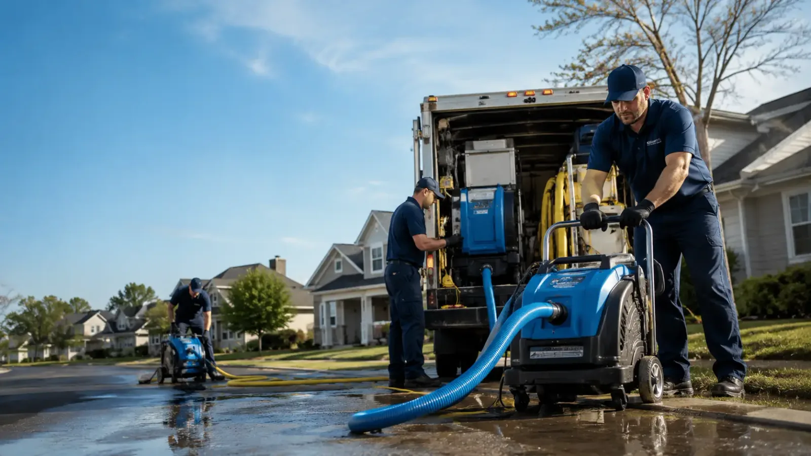 Flood Damage Cleanup in Davy, WV